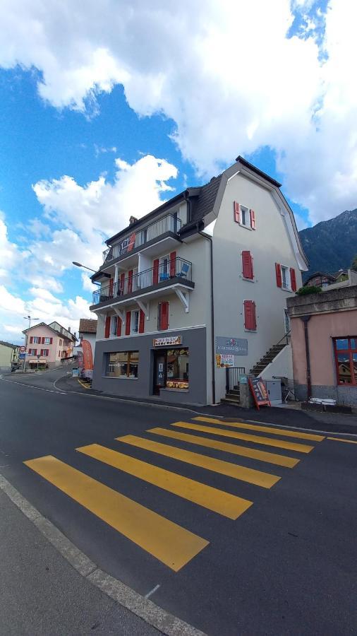 Aloha chambres Port-Valais Exterior foto