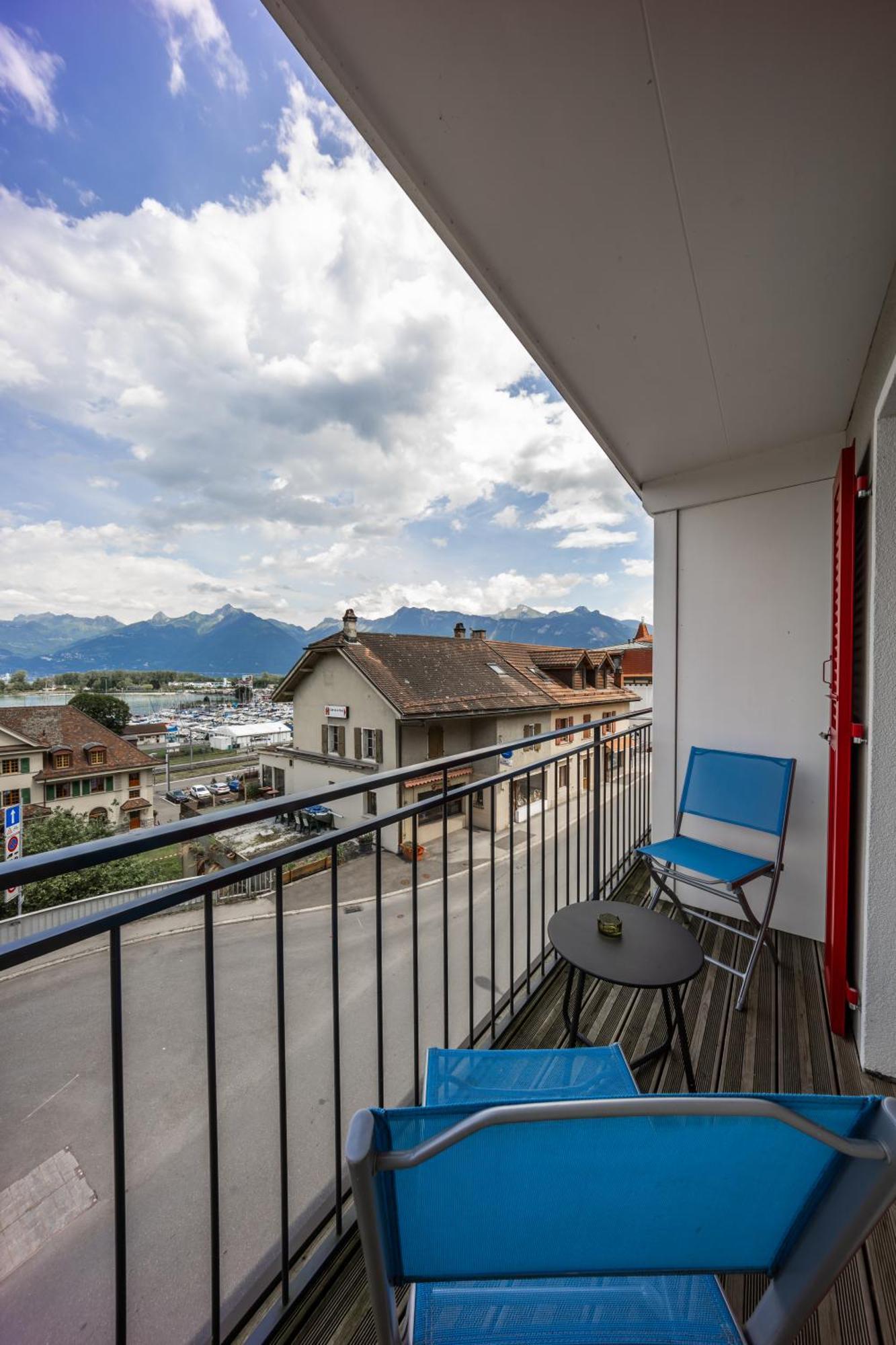 Aloha chambres Port-Valais Exterior foto