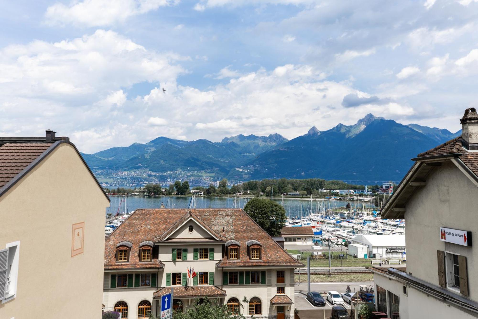 Aloha chambres Port-Valais Exterior foto